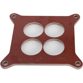 1/4 inch Carburetor Spacer, 4 Holes, Compatible with Holley 4150/4160 Carburetors spacer replacement For Canton Racing Products 85-154 Carburetor Spacer