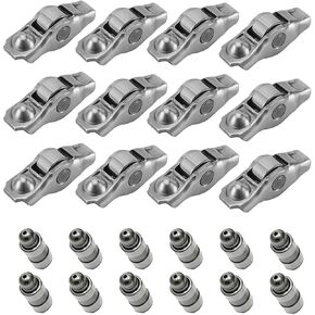 5184296AH 12PCS Rocker Arm Lifter Kit Compatible with 2011-2020 Chrysler 200 300,Dodge Ram 1500 Challenger Charger Journey Avenger,Jeep Grand Cherokee Wrangler 3.6L Engines Replaces 5184332AA