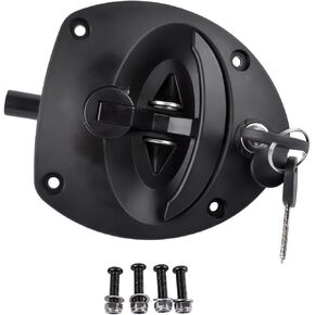 Door Latch T-Handle with 2 CH751 Keys Replacement for Cummins Kohler Generator 0406-0972-01