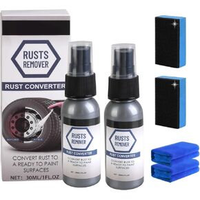 Nexa Rust Remover Spray,2025 Upgrade Rust Remover for Metal,Car Maintenance Cleaning Rust Dissolver for Multiple Surfaces for Heavy Duty Rust Dissolver for Metal, Tools, Cars, Chains (2pcs)