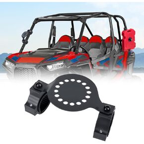 Gas Tank Water Can Mount,Oil Mounting Holder Gasoline Pack Fuel Container Mount Compatible with Polaris RZR Pioneer Can Am Maverick X3 Commander Talon ATV with 1''-2'' Roll Bar