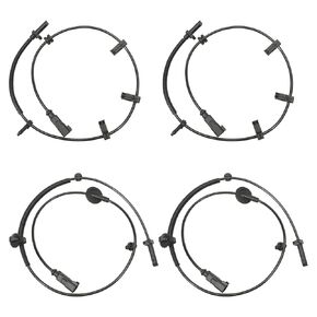 4pcs ABS Wheel Speed ​​Sensor متوافق مع Traverse 2009-2017 Enclave 2008-2017 Acadia 2007-2016 Saturn Outlook 2007-2010 ، الخلفية الأمامية اليسرى والأيمن 22739727 22739728
