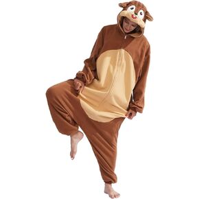 Adult Onesie Pajamas Animal Cosplay Halloween Costume Homewear Pajamas for Women and Men