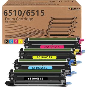 خرطوشة طبل التصوير البديلة لوحدة الطبل Phaser 6510 6510 108R01417 108R01418 108R01419 108R01420 متوافقة مع طابعة Phaser WorkCentre Phaser 6515 6510.