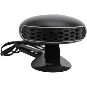 12V Car Heater, Portable Car Heater Fan 150W Fast Heating Car Windshield Defroster Defogger for Vehicle SUV Pickup, Compact Size with Overheat Protection, Low Noise