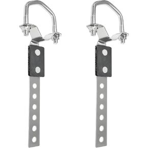 2 Pcs Heavy Duty Exhaust Hangers, Flexible Swivel Muffler Hanger Tail Pipe Hanger, Universal Exhaust Tailpipe Bracket for Most Car Truck Exhaust Systems, Fits 1-1/2" - 2.5" Pipe