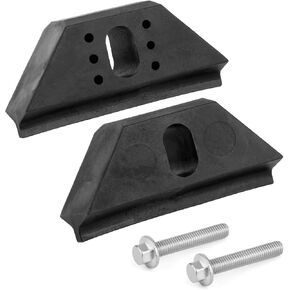 Base Clamp Battery Hold Down Kit, 2 Car Battery Hold Down Clamp & 2 Stainless Steel Bolt Car Accessories Battery Hold Down Kit Compatible with Buick Cadillac Chevy Pontiac, Replace #14005061