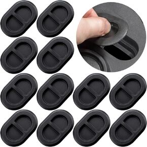 Pagow 12pcs Car Floor Drain Slop for Wrangler JK JKU JL 2007-2021 ، و 2020 Gladiator JT 68194821AA CLOPBER