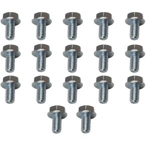Moroso 38782 Transmission Pan Bolts, M8, 17 pack, Fits 4L60E, 4L80E, 2OO4R, 700R4 Transmissions