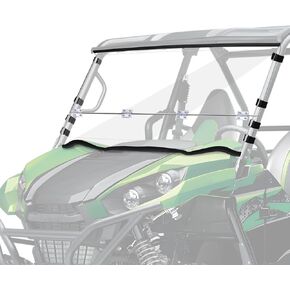 StarknightMT Teryx Flip Windshield - Scratch-resisatant Teryx 800 Front Windshield Compatible with Teryx 2/4 Seaters 2016-2024 Accessories Clear Full Window Hard PC
