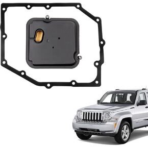 58837 Automatic Transmission Filter Oil Pan Gasket Kit Compatible with Impala, Venture, LaCrosse, Lesabre, Park Avenue, Regal, Fits for 4T60E 4T65E Transmission, Replaces# 8651651