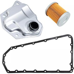 Transmission Filter Oil Pan Gasket Kit Fits for Jeep Dodge Nissan, 2007-2017 Jeep Patriot Compass, 2007-2017 Dodge Caliber, 2009-2012 Sentra Rogue Sentra, 2007-2013 Altima, 31728-1XF02