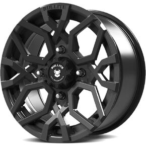 عجلات Bullite BT-07 Caster UTV ATV Wheel Gunmetal Gray Rims 15x7 ، 4x137/2