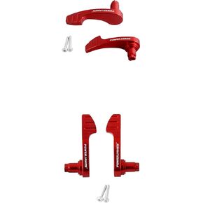Power James Gold CNC CNC Aluminium Saddlebag Saddle Bag Lid Kit Fits for Harley Davidson 2014-2024 Touring Flhx Fltr Flhxse Fltrse (Gold)