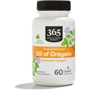 365 من قبل Whole Foods Market ، Oil of Oregano ، 60 Count