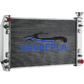CU622 2 ROW ROW Aluminium Radiator for 1988-1999 CHEVY GMC C/K C1500 C2500 C3500 Pickup Silverado Silverado Suburban Blazer Cheyenne 5.0L 5.7L V8 Crossflow Radiators 88 89 90 92 93 95 96 97 98 99