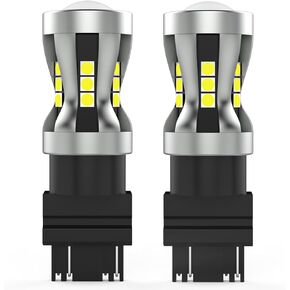 WT21W LED Back Up Light Bulbs for Ford F250 F350 F450 F550 Super Duty XL XLT 2020 2021 2022 2023 2024 2025, 6000K Cool White Replacement Reverse Lights Plug N Play, Pack of 2