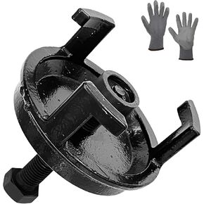 GM Harmonic Balancer Puller, 25264 LS Crank Pulley Puller for GM Chrysler Jeep Dodge, Harmonic Damper Puller Without Tapped Holes for Engine Balancer Removal/Replacement