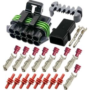 10-Pin and 2 pin (14AMP) Connector for Holly Efi Sniper Efi To Dual Sync (DIY Set kit)