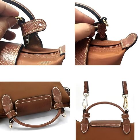 Leather Strap Suitable for Longchamp Handbag,Crossbody Adjustable Shoulder Strap Conversion Kit in Kuwait