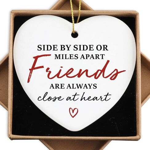 Graduation Gifts for Friends Friendship Gifts for Women Ornament Keepsake Sign Heart Plaque Gifts for Best Friends Women Birthday Gifts for Friends Sisters Bestie in Kuwait