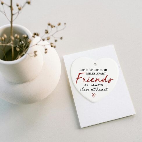 Graduation Gifts for Friends Friendship Gifts for Women Ornament Keepsake Sign Heart Plaque Gifts for Best Friends Women Birthday Gifts for Friends Sisters Bestie in Kuwait