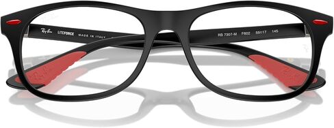 Ray-Ban Rx7307m Scuderia Ferrari Collection Square Prescription Eyewear Frames in Kuwait