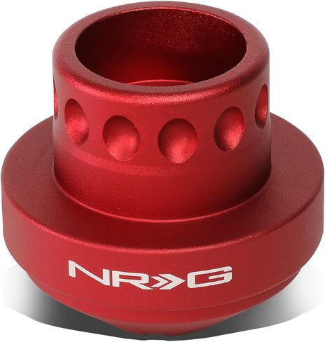 NRG Innovations SRK-RL110H-BK محول محور قصير لعجلة القيادة متوافق مع 92-95 Honda Civic / 93-97 Del Sol / 90-93 Accord / 92-96 Prelude، أسود in Kuwait