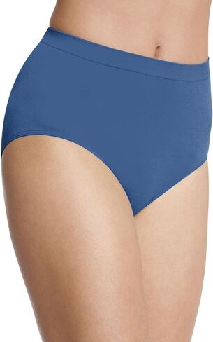 Bali Women's 3-Pack Solid Microfiber Full Brief Panty in Saudi Arabia