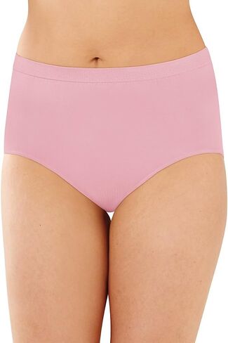 Bali Women's 3-Pack Solid Microfiber Full Brief Panty in Saudi Arabia