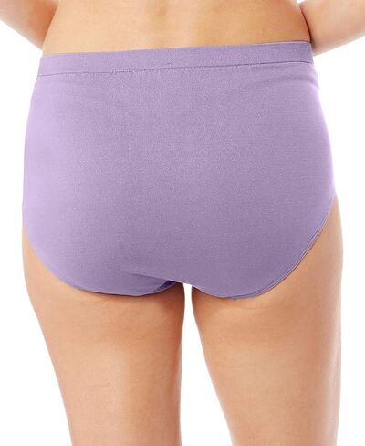 Bali Women's 3-Pack Solid Microfiber Full Brief Panty in Saudi Arabia