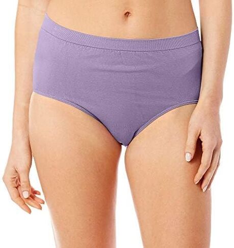 Bali Women's 3-Pack Solid Microfiber Full Brief Panty in Saudi Arabia