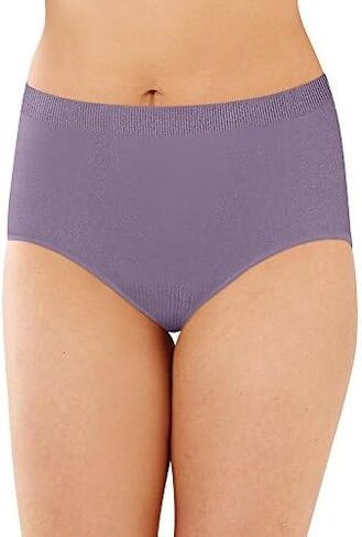 Bali Women's 3-Pack Solid Microfiber Full Brief Panty in Saudi Arabia