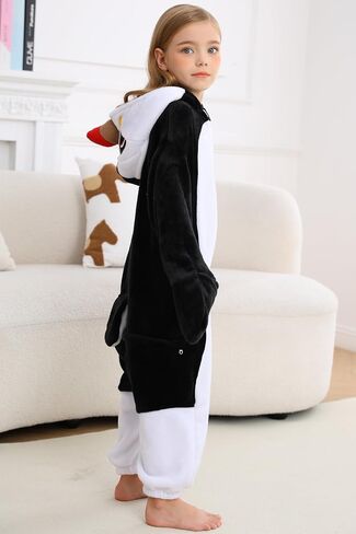 Darkcom Kids Animal Onesie ، Women and Mens Cosplay Puffin Onesie Assealeen Costume Christmas Pajamas Sleepwear in Kuwait