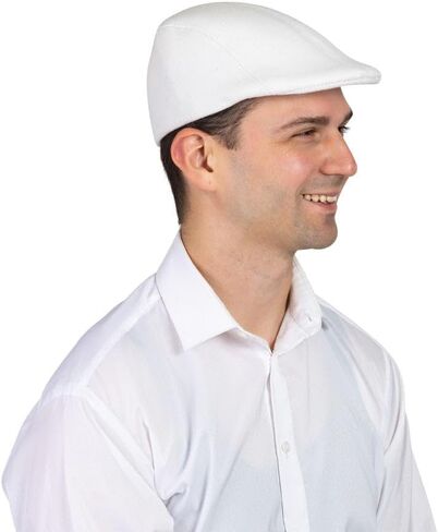 ارتداء ملابس أخبار أمريكا للرجال - قبعة Cabbie Capply الكلاسيكية - أغطية رأس إيرلندية مريحة وخالدة للبالغين in Kuwait