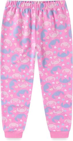 Disney Lilo & Stitch Girls 2 Piece Long Sleeve Shirt and French Terry Pants Set for Big Kids in Kuwait