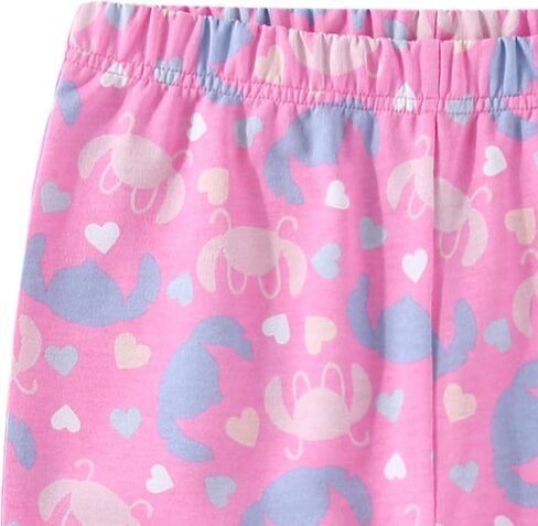Disney Lilo & Stitch Girls 2 Piece Long Sleeve Shirt and French Terry Pants Set for Big Kids in Kuwait