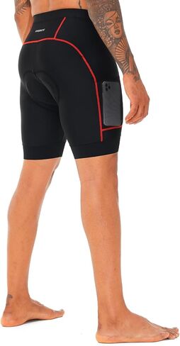 Men’s Bike Shorts 4D Padded Cycling Bicycle Road Biking Mountain Riding UPF 50+ Cycle Shorts in Saudi Arabia