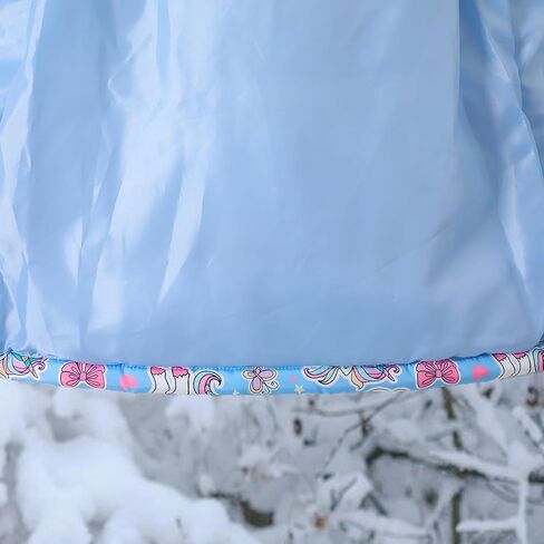 طفلة طفلة شتاء سترة طفل صغير مقنعين لطيف معطف يونيكورن معطف في الهواء الطلق سترة سترة الثلج في الهواء الطلق in Kuwait