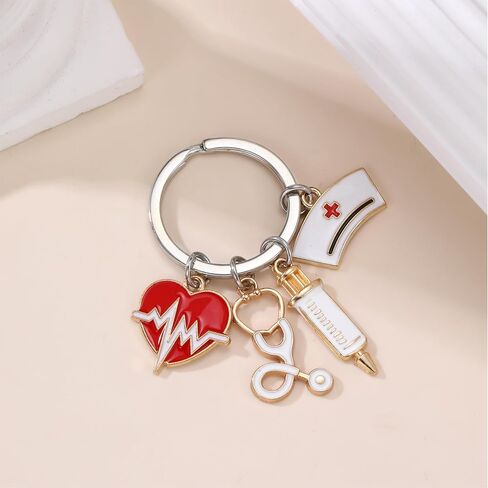 Nurse Gifts Keychain for Women Funny Nurse Appreciation Graduation Gifts for Nursing Students & Medical Assistants in Saudi Arabia