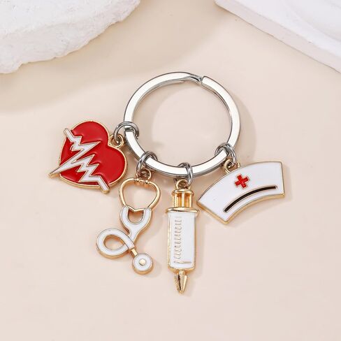Nurse Gifts Keychain for Women Funny Nurse Appreciation Graduation Gifts for Nursing Students & Medical Assistants in Saudi Arabia