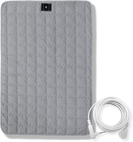 Grounding Mat Cotton Grounded Pad Silver Fiber Earth Connected Mat for Bed (35"x 50",Grey) Improves Sleep, Promotes Circulation in Kuwait