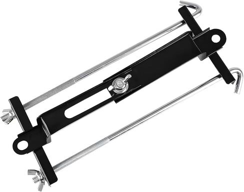 Adjustable Battery Hold Down Bracket, Universal Car Battery Tie Down Holder with J Blot, High Strength Battery Crossbar Auto Battery Fixing Holder for Car SUV Truck (10.63 inches) in Saudi Arabia