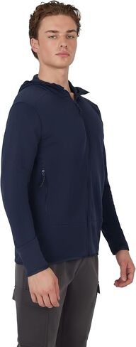 90 Degree By Reflex Mens Fleece Hoodie Jacket in Kuwait