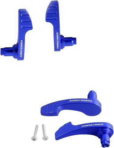 POWER JAMES Gold CNC Aluminum Saddlebag Saddle Bag Lid Handle Kit Fits for Harley Davidson 2014-2024 Touring FLHX FLTR FLHXSE FLTRSE (Gold) in Saudi Arabia