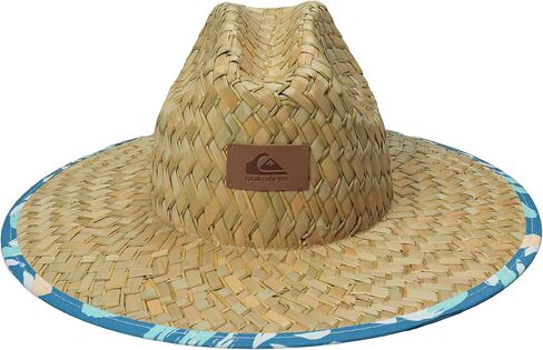 Quiksilver Boys 'Pierside Pierside Print Straw Sun Hat in Saudi Arabia