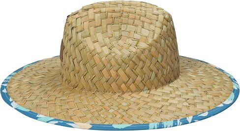 Quiksilver Boys 'Pierside Pierside Print Straw Sun Hat in Saudi Arabia