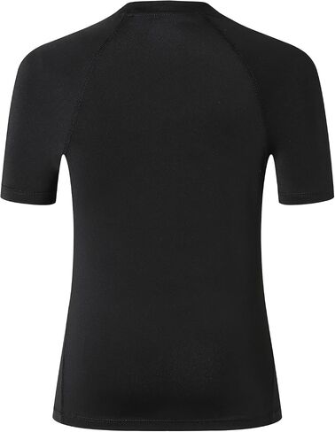 HYCOPROT Boys Compression Shirt Short Sleeve Youth Undershirt Kids Quick Dry Athletic Base Layer T-Shirt Football Basketball in Saudi Arabia