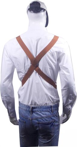 Men's Suspender Heavy Duty 2 Hook Suspenders for Men Adjustable Braces 1.4 Inch Wide Big and Tall Men Side Hook in Saudi Arabia