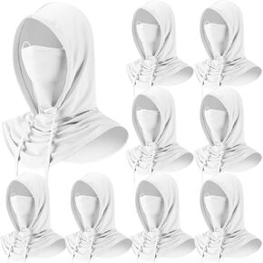 Frienda Summer Balaclava Ski Face Mask UV Protection Hood Breathable Full Head Mask Face Cover for Cycling Motorcycle Skiing